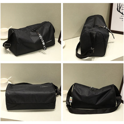 Portable Yoga Gym Sports Bag Multifunction Fashion Fitness Travel Handbag 600D Nylon Adjustable Strap for Weekend Training