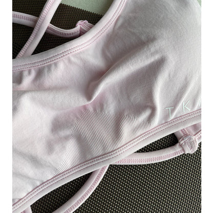 2Pieces  Sports Bra Seamless Spandex Women Fitness Elastic Underwear