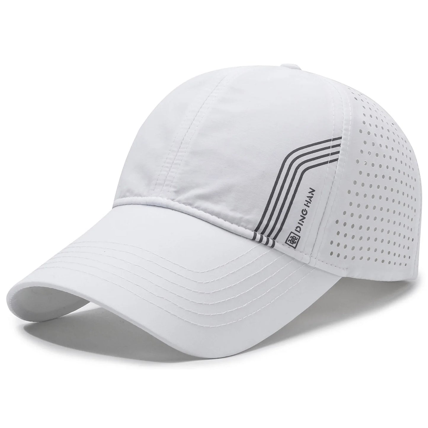 Fashion Solid Baseball Caps for Men breathable Mesh Sports Casual Visors hat Quick Drying Summer Hollow out Hip Hop Cap