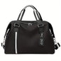 2025 new fashionable multi-functional short travel bag, large-capacity ladies' handbag, basketball sports and fitness bag