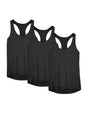 3 Pcs Women Sport tank Tops Loose Yoga Tops Quick Dry Workout