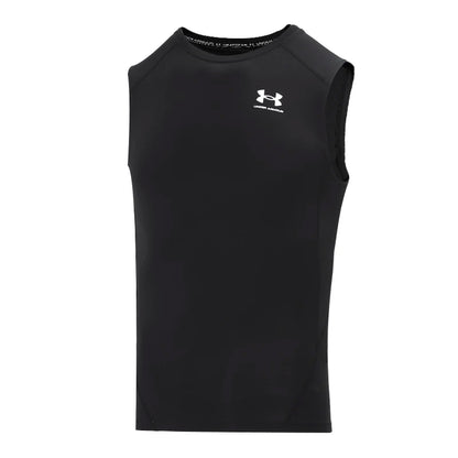 Under Armour Sports Vest Men's Running Fitness Sportswear Basketball Training Vest Sleeveless Tight T-Shirt 1361522-001