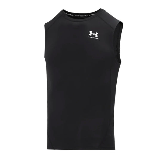 Under Armour Sports Vest Men's Running Fitness Sportswear Basketball Training Vest Sleeveless Tight T-Shirt 1361522-001