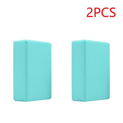 2-5PCS EVA Yoga Block Gym Training Blocks Moisture-Proof High Density Yoga Blocks Body Shaping Yoga Blocks for Meditation