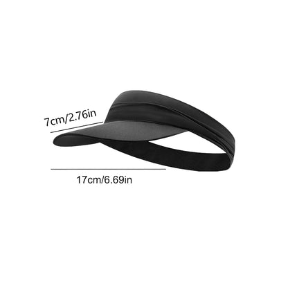 Sun Visor Hat Breathable Summer Sport Hat Anti-UV Outdoor Sports Hat Quickly Dry Cool Sun Cap for Tennis Running