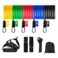 Elastic Rubber Resistance Bands, Expander for Bodybuilding, Home Gym Equipment, Weight Training, Fitness, 11Pcs