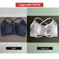 2Pieces  Sports Bra Seamless Spandex Women Fitness Elastic Underwear