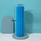 33/45cm Three-dimensional Dot Yoga Foam Roller Body Sculpting Home Gym Whole Body Muscle Massage Relaxer Sports Rehabilitation