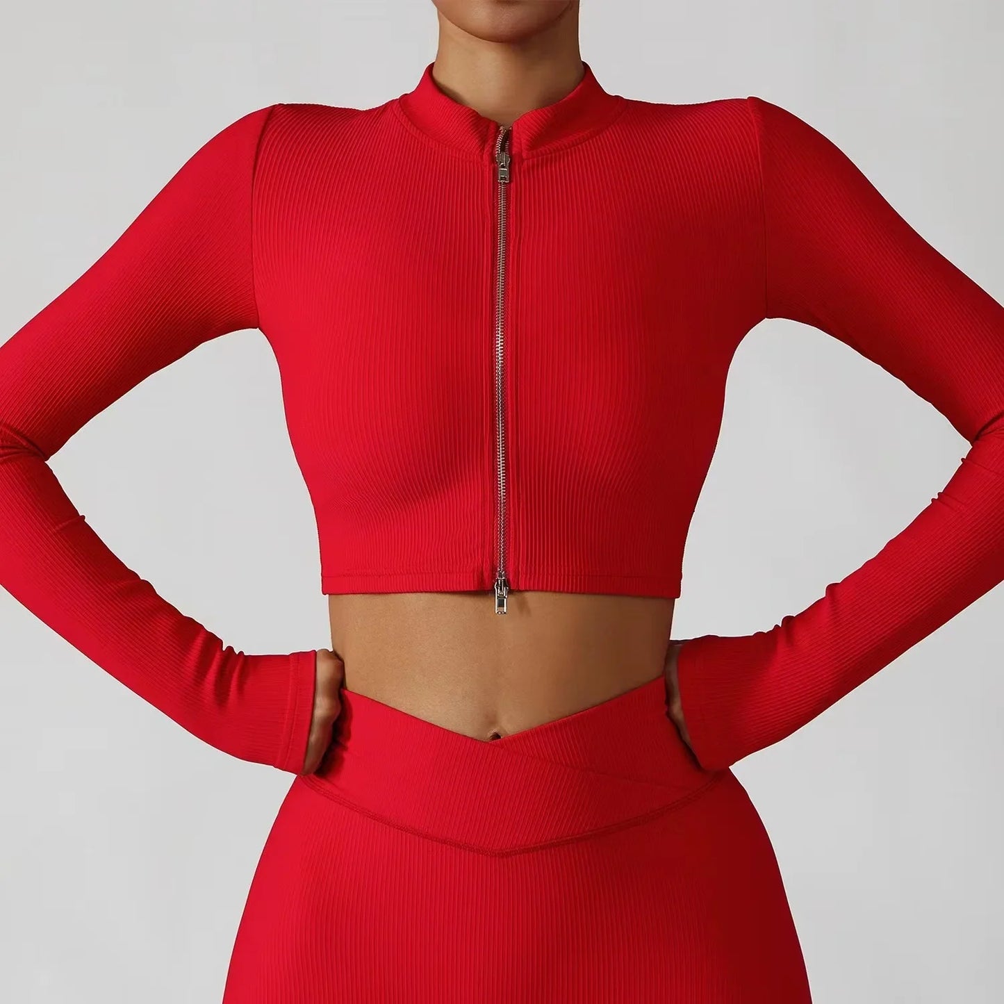 Women's 3 Piece Yoga Set  Sports Jacket Bra Legging Workout Gym Push Up Yoga Sportswear Suit Fitness