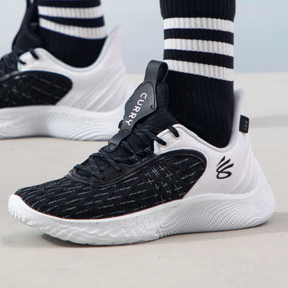 Under Armour Men Basketball Shoes Team Curry 9 Lightweight Cushioning Low Top Sneakers Training Shoes Sports Footwear