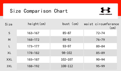 Under Armour Men's Short-Sleeved Training Breathable Fitness Sportswear Round Neck Casual Jersey Quick-Drying T-Shirt 24500510-001