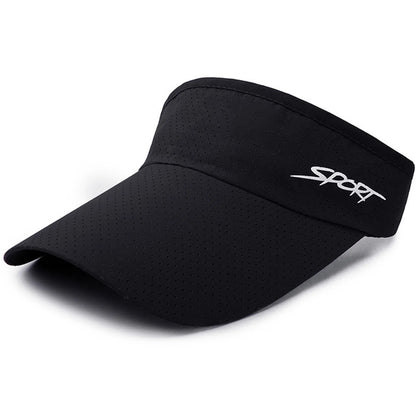Fashion Summer hats for women Sports Casual Sun Protection Quick Dry Solid Color Visor Hat Adjustable Lightweight caps