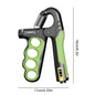 5-100Kg Hand Grip Strengthener Adjustable Resistance Arm Wrist Forearm Trainer Anti Slip Hand Strength Exerciser with Counter