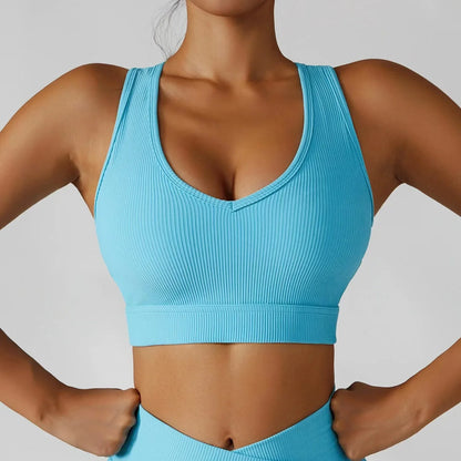 Women's 3 Piece Yoga Set  Sports Jacket Bra Legging Workout Gym Push Up Yoga Sportswear Suit Fitness