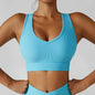 Women's 3 Piece Yoga Set  Sports Jacket Bra Legging Workout Gym Push Up Yoga Sportswear Suit Fitness