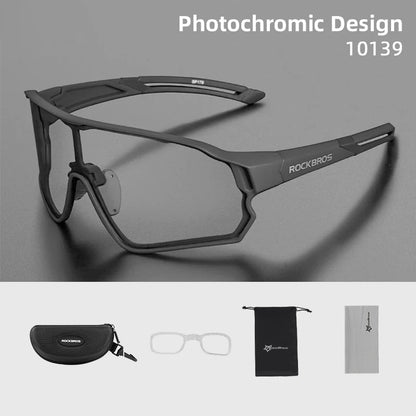 UV400 Photochromic Cycling Sunglasses
